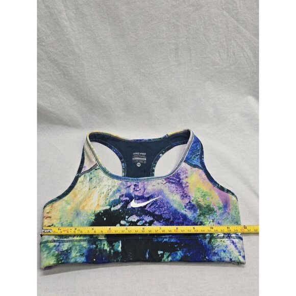 Nike Women's Size XS Multicolored Unpadded Racer Back Dri-Fit Sports Bra - Picture 2 of 7